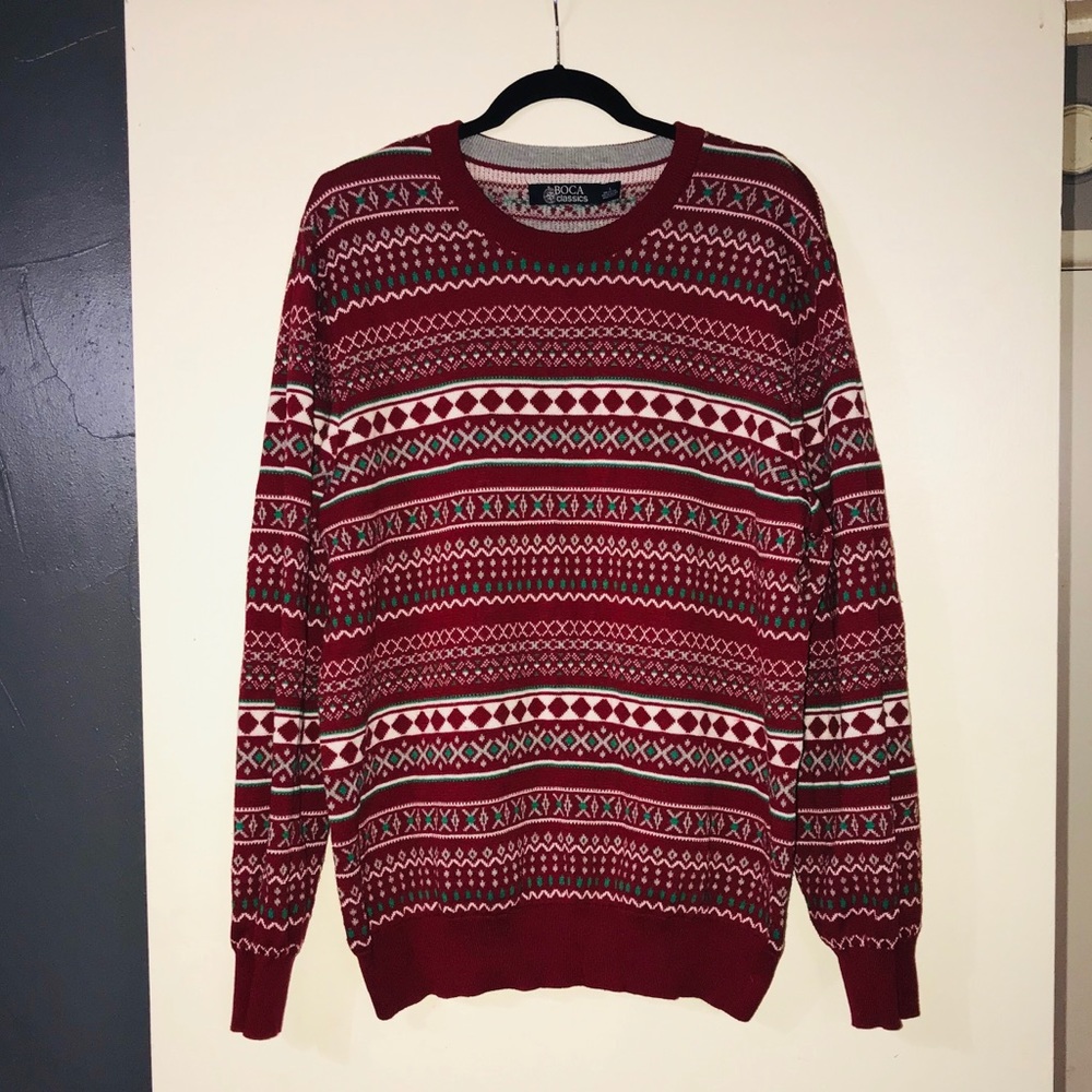 NWOT L Ugly Christmas sweater
